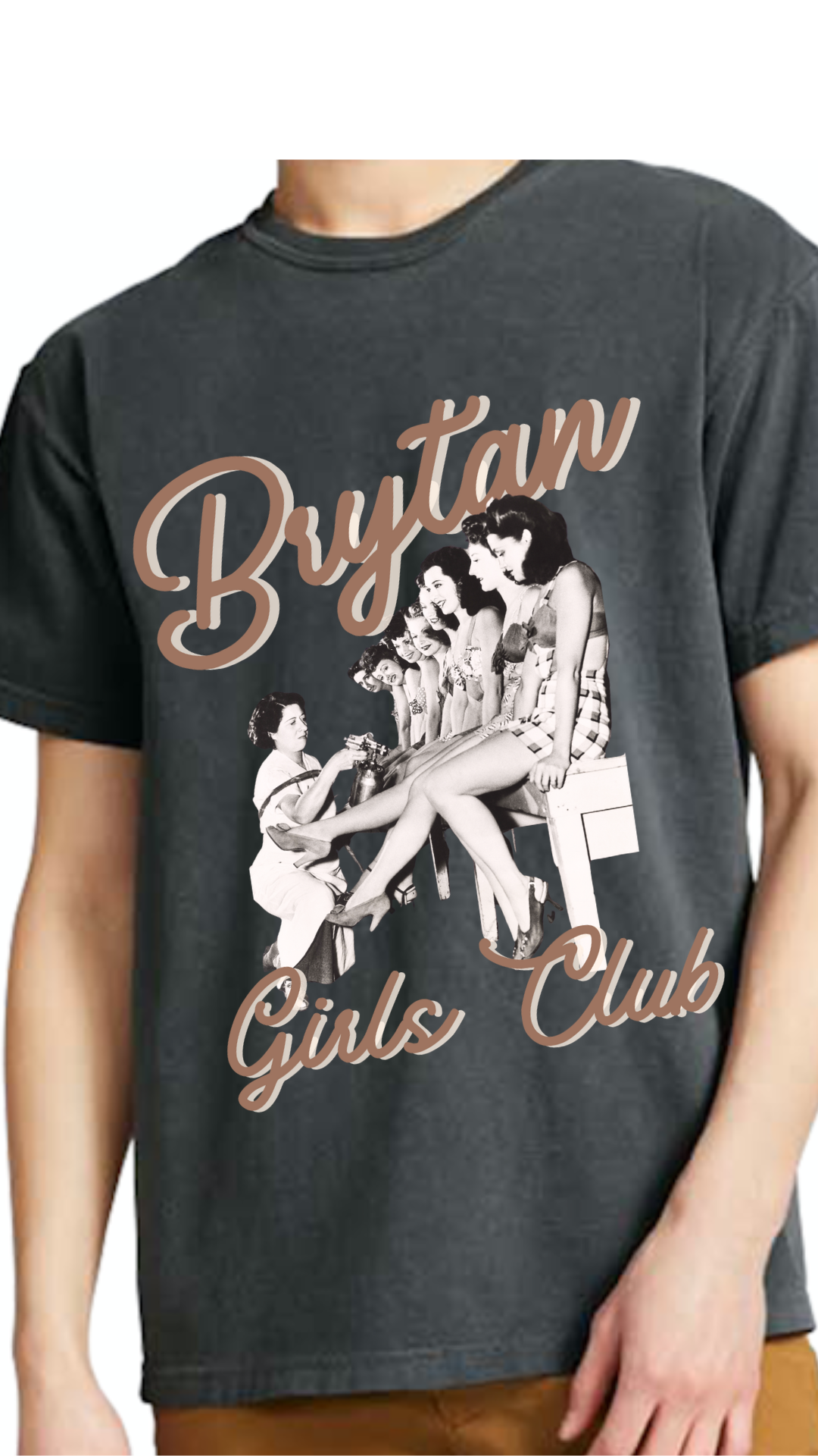 VINTAGE Brytan Girls Club Unisex T-Shirt
