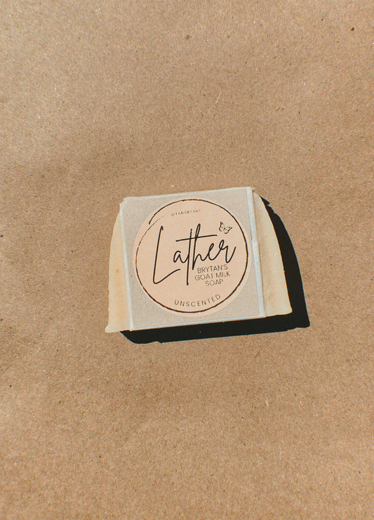 LATHER Brytan's Goat Milk Soap Bar